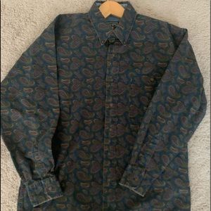 Chaps Ralph Lauren button up long sleeve md